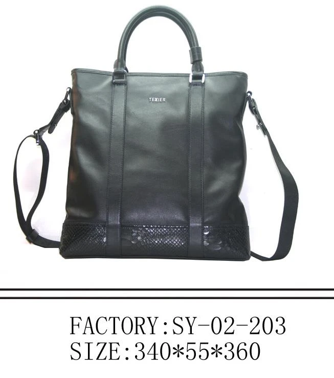 Modèle de sac pour hommes en cuir