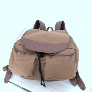 Sac à dos militaire en cuir cavas