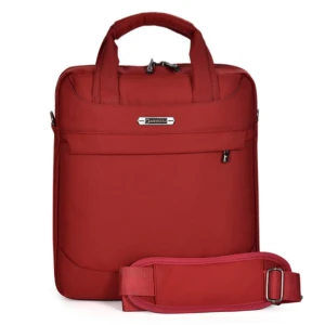 Sac d'ordinateur portable pour femmes en nylon avec bandoulière