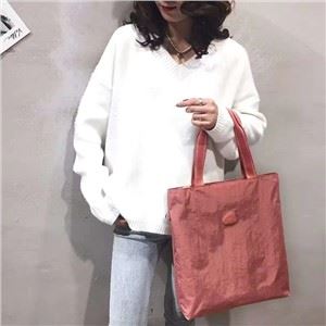 Sac à bandoulière de couleur macaron en nylon pour femmes