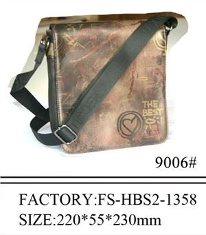 Imprimer en cuir sac à épaule hommes chinois