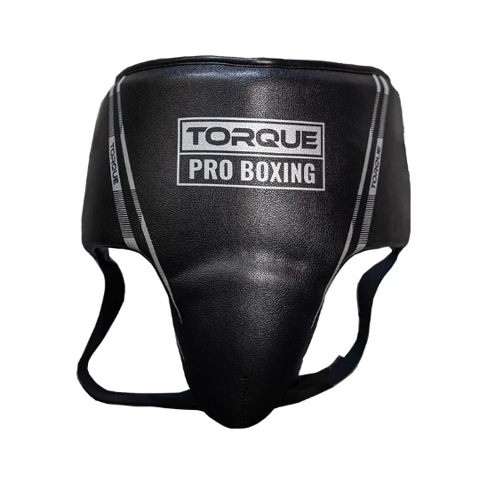 Protecteur d'aine en cuir de boxe pour hommes