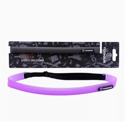 Bandeau anti-transpiration en silicone pour le fitness ou le sport